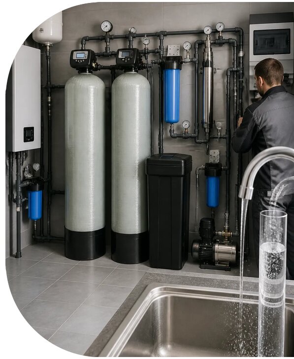 Комплексная очистка воды для дома в Кулебаках от 123672 р. | АПаруса-Клб